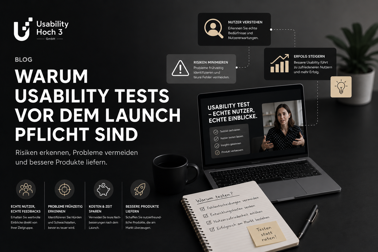 Warum Usability Tests vor dem Launch Pflicht sind